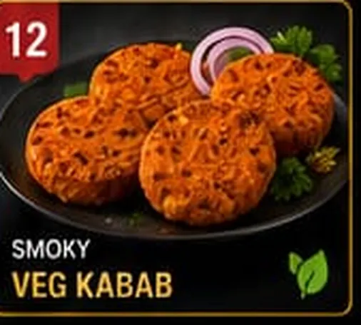 Smoky Veg Kabab